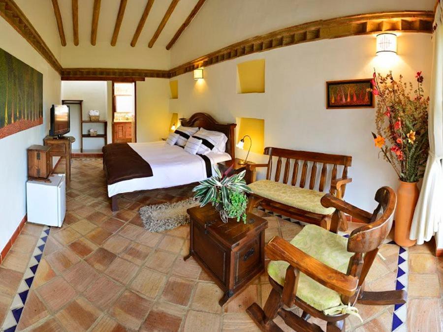 Hotel Boutique La Espanola Villa de Leyva Buitenkant foto